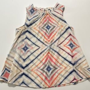 Old Navy Tie Dye Sleeveless Top Size S